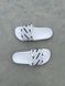 Білі літні шльопанці Баленсіага Слайдс літо Balenciaga Slides Small Logo White 36 ALL08483W фото 6