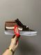 Коричневі кеди Vans Old Skool SK8 Mid Brown White х Ванс 41 ALL14356 фото 3