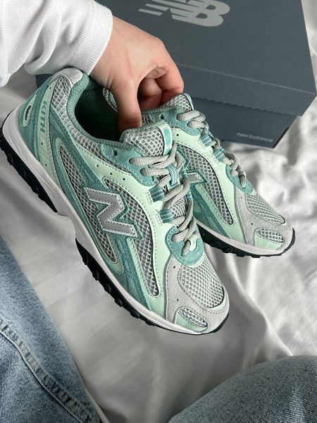 Зелені жіночі кросівки New Balance 204L Kith Green Silver х Нью Беланс 36 ALL24083 фото