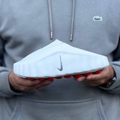 Білі шльопанці, капці унісекс Nike Mind 001 White Speed х Найк Майнд 41 ALL25547 фото