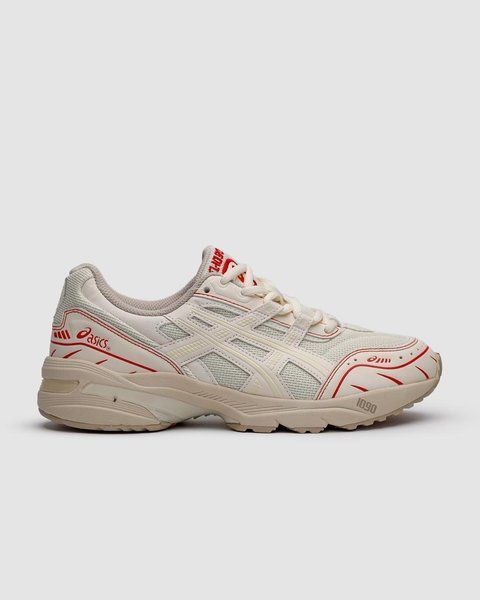 Чоловічі бежеві кросівки Asics Gel 1090 Birch White Red х Асікс 41 ALL17285 фото