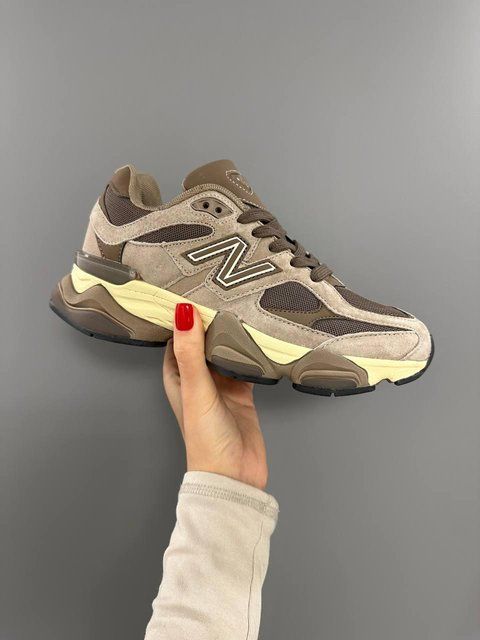 Жіночі бежеві кросівки New Balance 9060 Brown х Нью Беланс 39 ALL20371 фото
