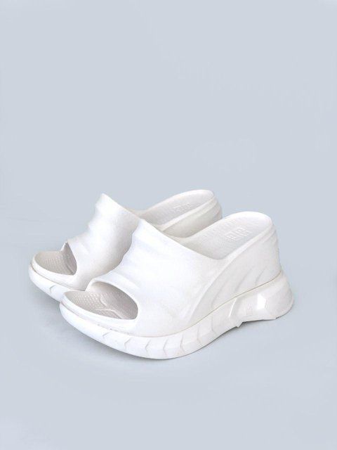 Жіночі білі крокси Balenciaga Sabo x Крокс 36 ALL17586 фото