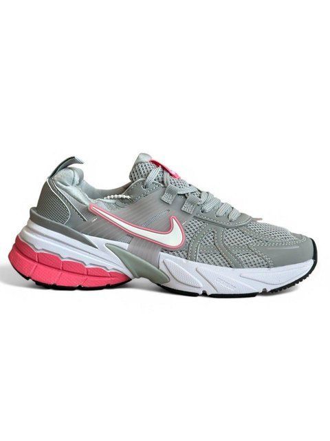 Женские серые кроссовки Nike V2K Runtekk Grey Pink х Эйр Макс 36 ALL17125 фото