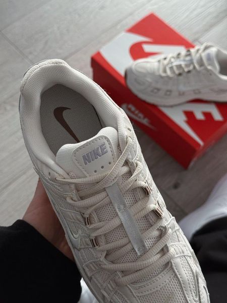 Білі кросівки унісекс Nike P 6000 Summit White Light Bone х Найк 36 ALL24239 фото