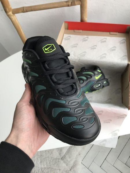Чоловічі чорні кросівки Nike Air Max TN Drift Volt Black Green х Ейр Макс ТН 41 ALL16654 фото