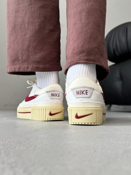 Жіночі кросівки Nike Court Legacy Lift Beige Bordo х Корт 36 ALL13756 фото