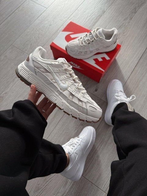 Білі кросівки унісекс Nike P 6000 Summit White Light Bone х Найк 36 ALL24239 фото