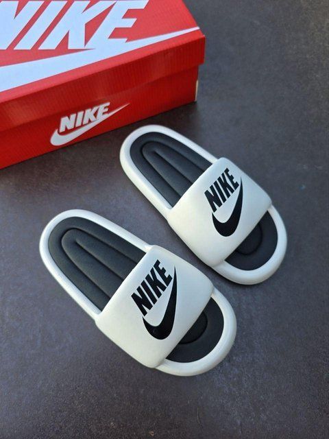 Жіночі білі шльопанці, капці Nike Air Foam Slide White х Найк 40 ALL21575 фото