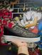 Чоловічі чорні кросівки Nike Air Force 1 Black White Paint Gold х Найк Ейр Форс 40 ALL13136 фото 1