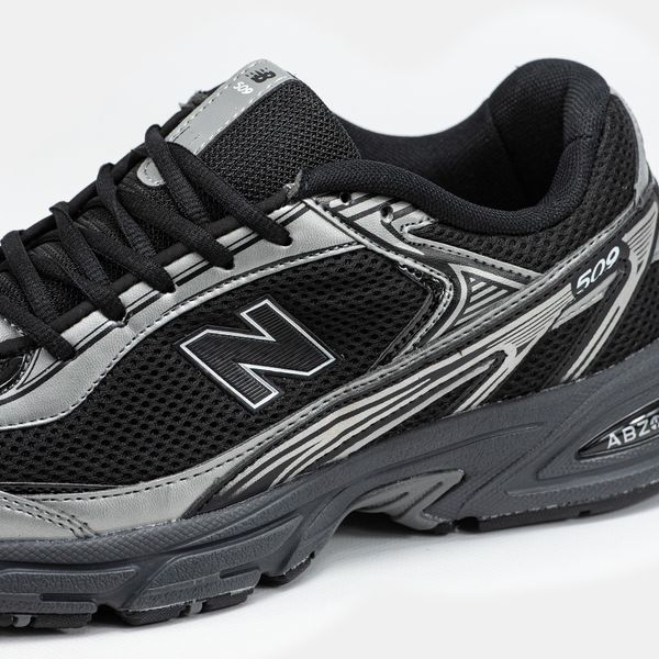 Чоловічі чорні кросівки New Balance 509 Black Grey х Нью Беланс 40 ALL19999 фото