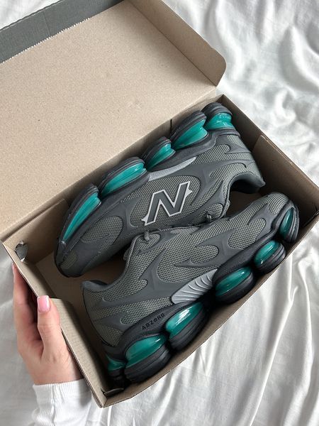 Сірі чоловічі кросівки New Balance ABZORB 2000 Grey Green х Нью Беланс 40 ALL24102 фото