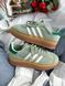 Жіночі м'ятні кросівки Adidas Gazelle Bold Platform Mint White х Адідас Газель ALL17782 фото 4