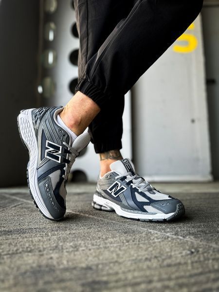 Чоловічі сірі кросівки New Balance 1906 Grey Navy х Нью Беланс 42 ALL18951 фото