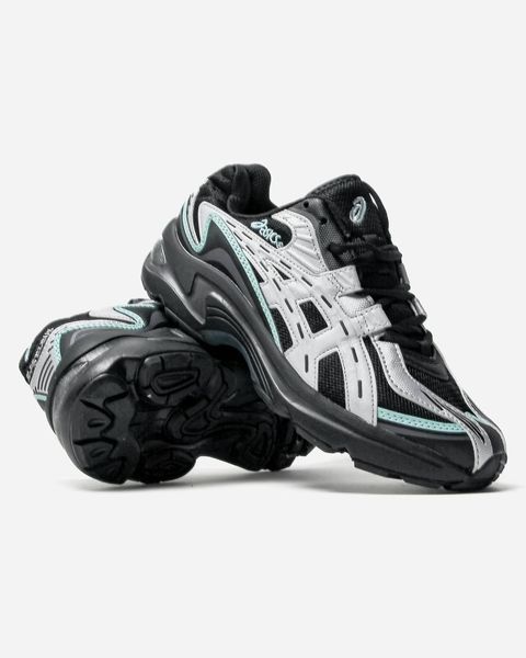 Чорні чоловічі кросівки Asics Gel Preleus Black Grey Blue х Асікс 40 ALL14786 фото