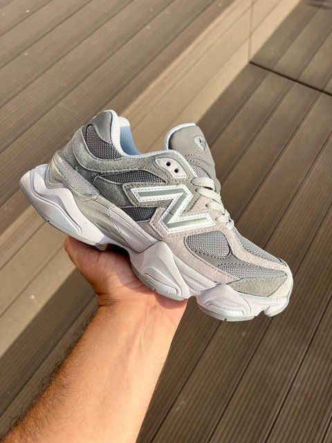 Жіночі сірі кросівки New Balance 9060 Grey х Нью Беланс 38 ALL21348 фото