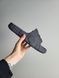 Жіночі чорні шльопанці, капці Adidas Yeezy Adilette Slide Black х Їзі Слайд Аділет 36 ALL21419 фото 4