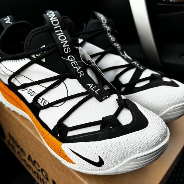 Чоловічі білі кросівки Nike ACG Mountain Fly Low white Gore Tex Termo х Маунтейн Флай 41 ALL17859 фото