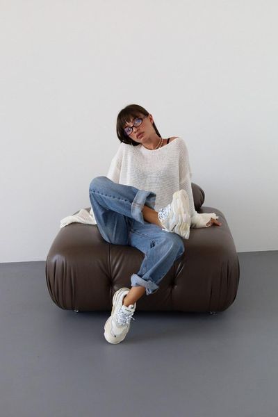 Жіночі білі кросівки Баленсіага Трипл C Balenciaga Triple S White 36 ALL03328W фото