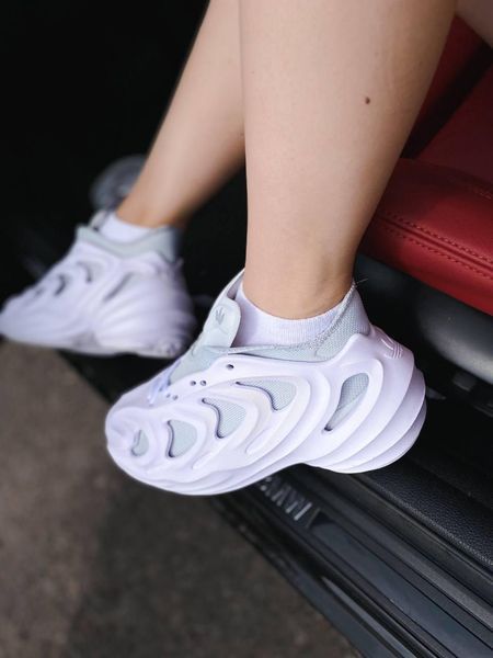 Білі кросівки унісекс Adidas AdiFOM Q Cloud White х Адіфом 36 ALL11601 фото