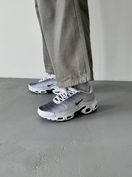 Чоловічі білі кросівки Nike Air Max TN Grey White Blue х Ейр Макс ТН 40 ALL17498 фото