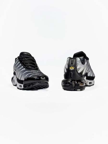 Сірі кросівки унісекс Nike TN Air Max Plus Black Silver х Ейр Макс ТН Плюс 40 ALL18030 фото