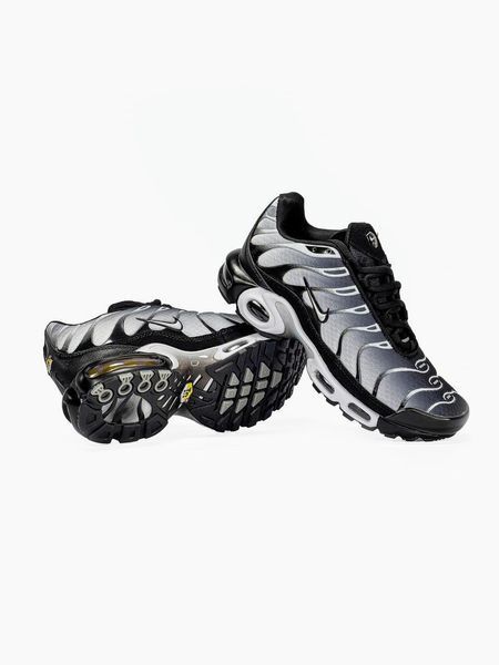 Сірі кросівки унісекс Nike TN Air Max Plus Black Silver х Ейр Макс ТН Плюс 40 ALL18030 фото