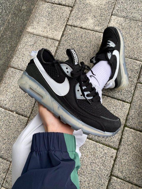 Чорні кросівки унісекс Nike Air Max Terrascape 90 Black White х Ейр Макс 40 ALL10886 фото