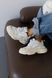 Жіночі білі кросівки Баленсіага Трипл C Balenciaga Triple S White 36 ALL03328W фото 3