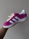 Жіночі рожеві кросівки Adidas Campus Pink White x Адідас Кампус 39 ALL20276 фото 2
