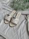 Жіночі бежеві шльопанці Prada Slides Beige х Прада 36 ALL08735 фото 1