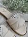 Жіночі бежеві шльопанці Prada Slides Beige х Прада 36 ALL08735 фото 4