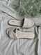 Жіночі бежеві шльопанці Prada Slides Beige х Прада 36 ALL08735 фото 2