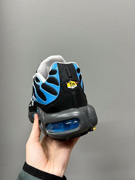 Чоловічі чорні кросівки Nike Air Max TN Plus Black Blue White х Ейр Макс ТН 42 ALL18213 фото