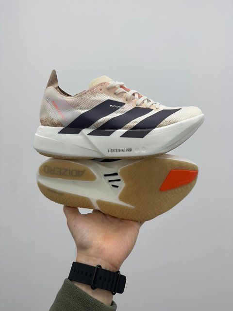 Бежеві чоловічі кросівки Adidas Adizero Adios Pro 3 M Beige x Адідас 40 ALL20173 фото