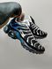 Чоловічі чорні кросівки Nike Air Max TN Plus Black Blue White х Ейр Макс ТН 42 ALL18213 фото 1