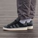 Сірі замшеві кросівки Adidas Campus Black White x Адідас Кампус 37 ALL14327 фото 7