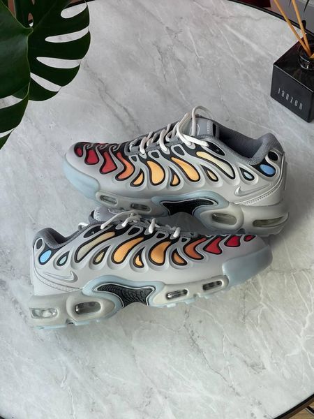 Сірі кросівки унісекс Nike Air Max Plus Drift Light Smoke Grey Multicolor х Ейр Макс ТН 36 ALL16652 фото