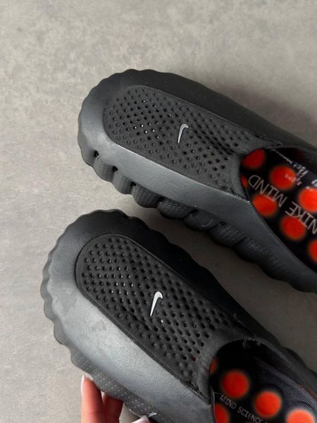 Чорні шльопанці, капці унісекс Nike Mind 001 Slide Black х Найк Майнд 37 ALL24972 фото