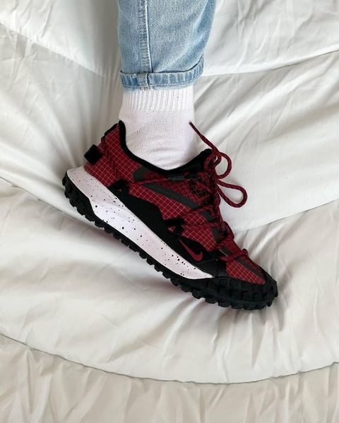 Чоловічі червоні кросівки Nike ACG Mountain Low Red х Маунтейн Флай 40 ALL14241 фото