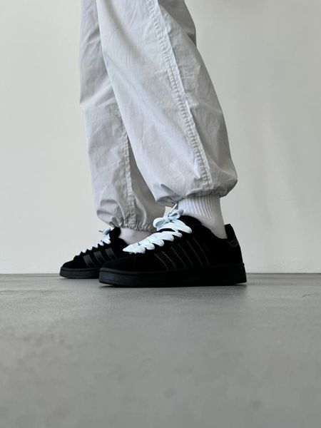 Жіночі чорні кросівки Adidas Campus 00s Triple Black x Адідас Кампус 36 ALL18047 фото