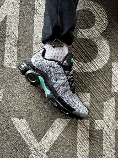 Чоловічі сірі кросівки Nike Air Max TN Grey Tiffany Quad х Ейр Макс ТН 42 ALL14795 фото
