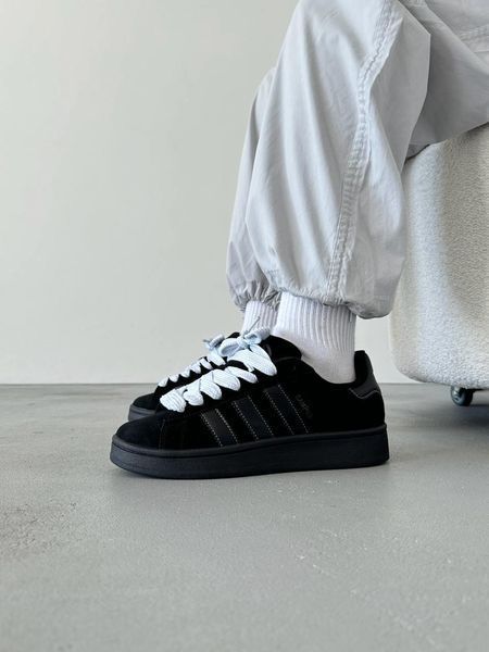 Жіночі чорні кросівки Adidas Campus 00s Triple Black x Адідас Кампус 36 ALL18047 фото