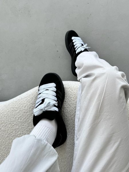 Жіночі чорні кросівки Adidas Campus 00s Triple Black x Адідас Кампус 36 ALL18047 фото
