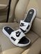 Білі шльопанці, тапочки Nike Slippers White Black х Найк 40 ALL20902 фото 2