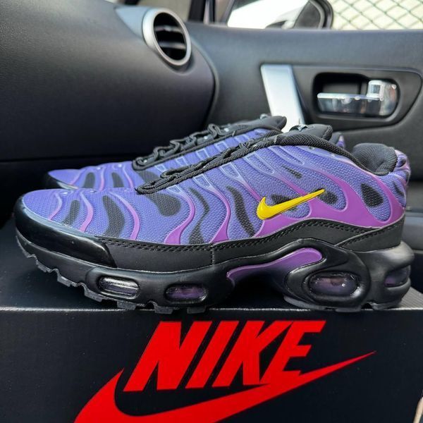 Чоловічі фіолетові кросівки Nike Air Max TN Plus Violet Supreme х Ейр Макс ТН 41 ALL17827 фото