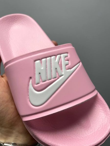 Жіночі рожеві шльопанці, капці Nike Slippers Pink х Найк 36 ALL04400 фото