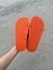 Помаранчеві жіночі шльопанці Баленсіага Слайдс літо Balenciaga Slides Small Logo Orange 39 ALL08528W фото 3