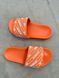 Помаранчеві жіночі шльопанці Баленсіага Слайдс літо Balenciaga Slides Small Logo Orange 39 ALL08528W фото 1
