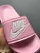 Жіночі рожеві шльопанці, капці Nike Slippers Pink х Найк 36 ALL04400 фото 9